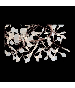 SL379.203.135 Люстра подвесная ST-Luce Медный/Белый LED 135*0,3W 3500K RAFINA-foto6