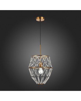 SL1016.213.01 Светильник подвесной ST-Luce Золотистый/Золотистый, Прозрачный E27 1*60W NARRIO-foto7