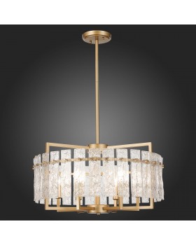 SL1632.203.06 Люстра подвесная ST-Luce Шампань/Прозрачный E14 6*60W MIRA-foto5