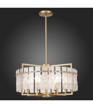 SL1632.203.06 Люстра подвесная ST-Luce Шампань/Прозрачный E14 6*60W MIRA-foto5