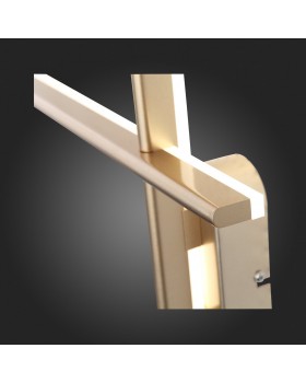 SL394.201.02 Светильник настенный ST-Luce Матовое золото/Белый LED 2*10W 4000K BASONI-foto15