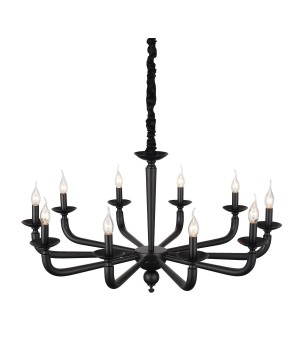 SL1114.403.10 Люстра подвесная ST-Luce Черный E14 10*40W FORTEZA-foto10