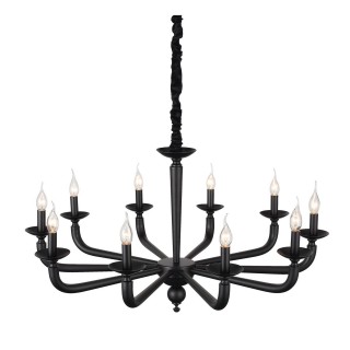 SL1114.403.10 Люстра подвесная ST-Luce Черный E14 10*40W FORTEZA-foto10