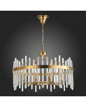 SL1167.303.08 Светильник подвесной ST-Luce Латунь/Латунь, Прозрачный E14 8*40W TELLURIO-foto4