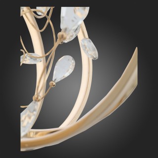 SL923.203.12 Люстра подвесная ST-Luce Золотистый, Прозрачный/Белый LED 1*70W 4000K OTTAVO-foto9