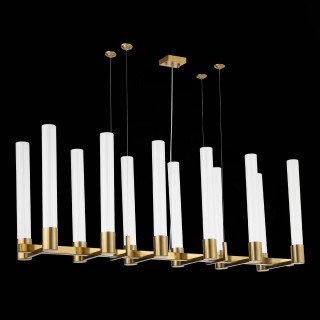 SL1229.303.12 Люстра подвесная ST-Luce Латунь/Прозрачный GU10 12*5W Terni-foto5