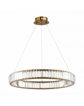 SL1622.363.01 Люстра подвесная ST-Luce Латунь/Прозрачный LED 1*40W 4000K TIVOLI-foto2