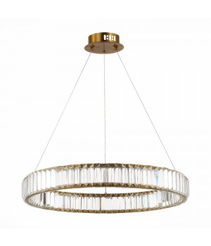SL1622.363.01 Люстра подвесная ST-Luce Латунь/Прозрачный LED 1*40W 4000K TIVOLI-foto2
