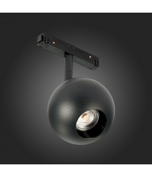 ST354.436.12 Магнитный трековый светильник Черный LED 1*12W 3000K 680Lm Ra>80 36° IP20 L120xW100xH195 48V BOLE-foto9