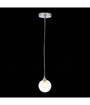 SL431.113.01 Подвес ST-Luce Хром/Прозрачный, Белый G9 1*5W DUALITA-foto3