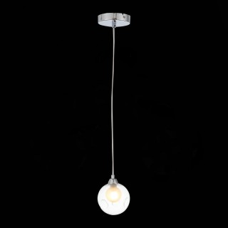 SL431.113.01 Подвес ST-Luce Хром/Прозрачный, Белый G9 1*5W DUALITA-foto3