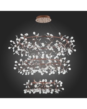 SL379.203.486 Люстра подвесная ST-Luce Медный/Белый LED 486*0,5W 3500K RAFINA-foto8