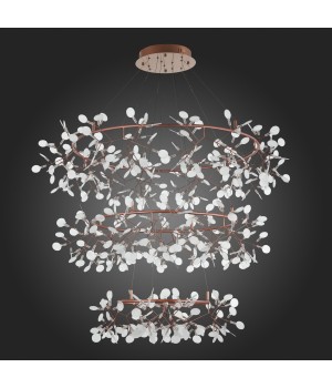 SL379.203.486 Люстра подвесная ST-Luce Медный/Белый LED 486*0,5W 3500K RAFINA-foto8