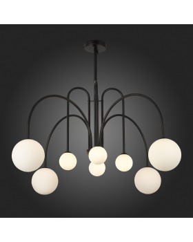 SL1204.402.08 Люстра потолочная ST-Luce Черный/Белый G9 8*5W JINETO-foto5