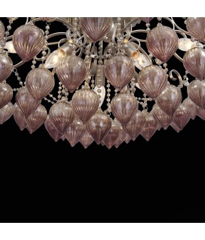 SL659.202.09 Люстра потолочная ST-Luce Шампань/Коньяк E14 9*40W FRUTTI-foto8