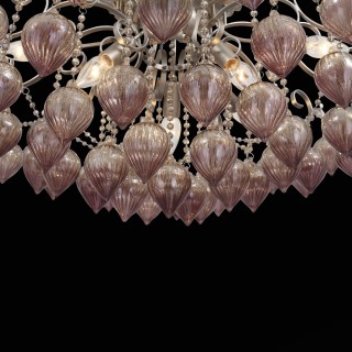 SL659.202.09 Люстра потолочная ST-Luce Шампань/Коньяк E14 9*40W FRUTTI-foto8