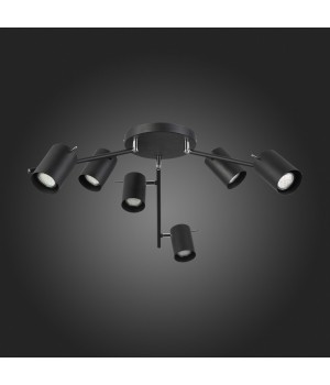 SL597.402.06 Светильник потолочный ST-Luce Черный/Черный GU10 6*3W FANALE-foto6