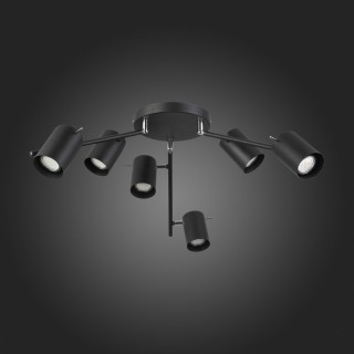 SL597.402.06 Светильник потолочный ST-Luce Черный/Черный GU10 6*3W FANALE-foto6