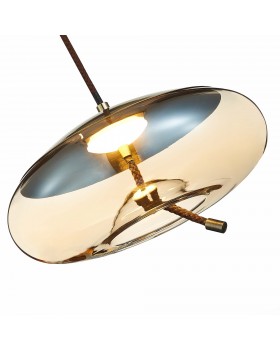 SL6108.303.01 Люстра подвесная ST-Luce Бронза/Янтарный LED 1*10W 3000K OZZIO-foto3