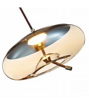 SL6108.303.01 Люстра подвесная ST-Luce Бронза/Янтарный LED 1*10W 3000K OZZIO-foto3