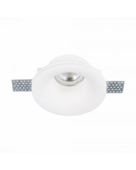 ST254.318.01 Св-к встр. из гипса белый GU10 1*50W IP20 D120xH50 180-240V Без ламп ST252–254 GYPSUM-foto2