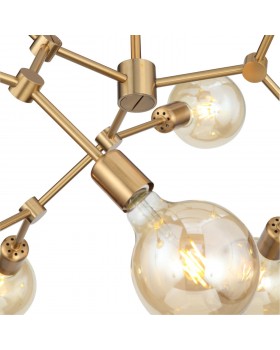 SL413.212.09 Люстра потолочная ST-Luce Латунь E27 9*40W TAVERE-foto14