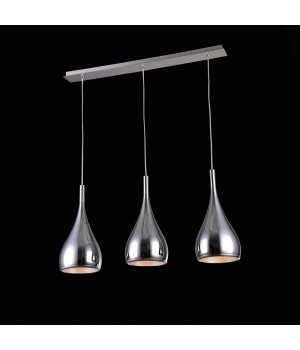 SL874.113.03 Люстра подвесная ST-Luce Хром/Хром E27 3*40W GOCCE-foto2
