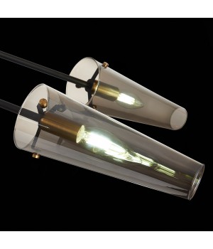 SL1209.302.06 Светильник потолочный ST-Luce Бронза,Черный/Дымчатый E14 6*40W MORAVE-foto7