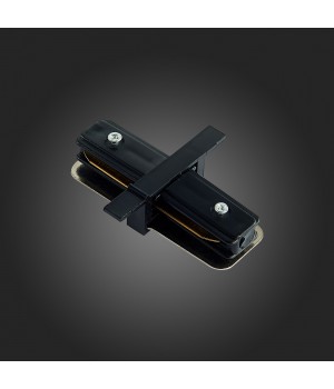 ST013.419.00 Коннектор прямой для однофазного встраиваемого шинопровода ST-Luce Черный ST013-foto3