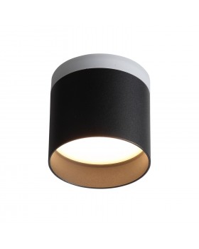 ST102.402.09 Светильник потолочный Черный LED 1*9W 3000K 702Lm Ra>80 120° IP20 D79xH75 170-240V PANAGGIO-foto2