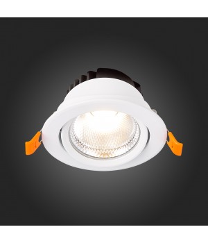 ST211.538.24.24 Св-к встр. Белый LED 1*24W 3000K 1 800Lm Ra80 24° IP20 D138xH88 220-240V MIRO-foto5