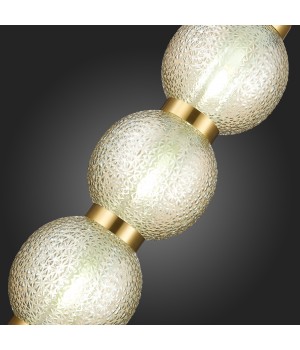 SL1155.303.03 Светильник подвесной ST-Luce Латунь/Коньячный E14 3*40W MARENA-foto9