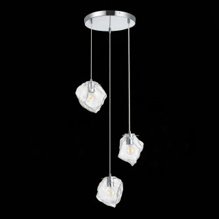 SL1175.103.03 Светильник подвесной ST-Luce хром/прозрачный E14 3*40W Portici-foto5