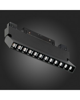 ST364.446.12 Магнитный трековый светильник Черный LED 1*12W 4000K 1 009Lm Ra>80 36° IP20 L219xW22xH108 48V NANE-foto9