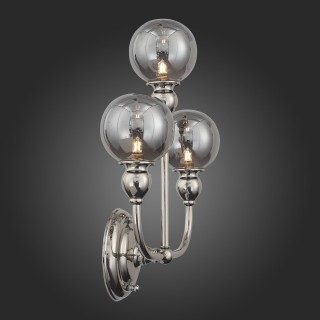 SL552.101.03 Бра ST-Luce Никель/Дымчатый G9 3*5W FUNHI-foto9