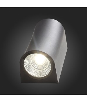 SL088.411.02 Светильник уличный настенный ST-Luce Черный кварцевый LED 2*5W 4000K DEALE-foto3