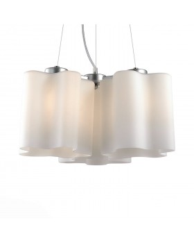 SL116.503.03 Люстра подвесная ST-Luce Серебристый/Белый E27 3*60W ONDE