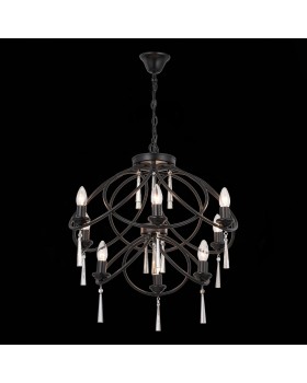 SL335.303.09 Люстра подвесная ST-Luce Коричневая бронза E14 9*60W ANEVITA-foto9