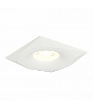 ST203.508.01 Св-к встр. Мат. белый GU10 1*50W L95xW95xH25 220V Без ламп OVASIS-foto3