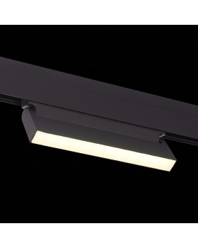 ST363.446.12 Магнитный трековый светильник Черный LED 1*12W 4000K 720Lm Ra>80 120 IP20 L219xW22xH108 48V STAMI-foto4
