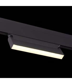 ST363.446.12 Магнитный трековый светильник Черный LED 1*12W 4000K 720Lm Ra>80 120 IP20 L219xW22xH108 48V STAMI-foto4