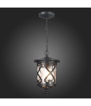 SL085.403.01 Светильник уличный подвесной ST-Luce Черный/Черный, Прозрачный E27 1*60W LORNE-foto7