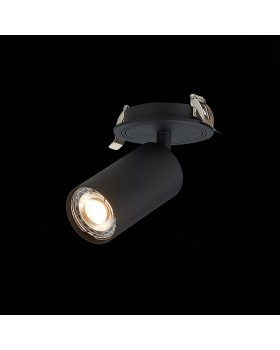 ST303.408.01 Св-к встр. Мат. черный GU10 1*50W L100xW54xH170 220V Без ламп DARIO-foto4