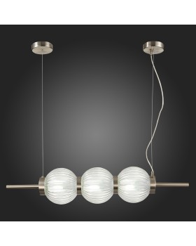 SL1155.113.03 Светильник подвесной ST-Luce Никель/Прозрачный E14 3*40W MARENA-foto5