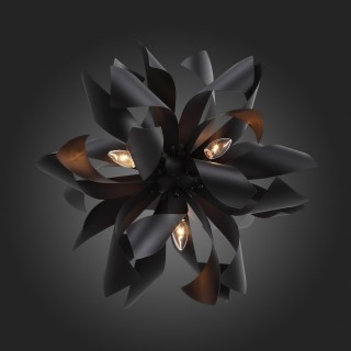 SL453.403.06E Люстра подвесная ST-Luce Черный/Черный E14 6*40W SPIRAGLIO-foto9