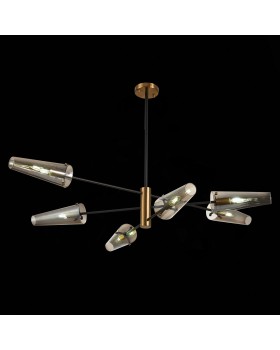 SL1209.302.06 Светильник потолочный ST-Luce Бронза,Черный/Дымчатый E14 6*40W MORAVE-foto9