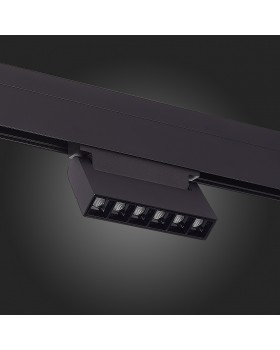 ST364.446.06 Магнитный трековый светильник Черный LED 1*6W 4000K 532Lm Ra>80 36° IP20 L120xW22xH108 48V NANE-foto8
