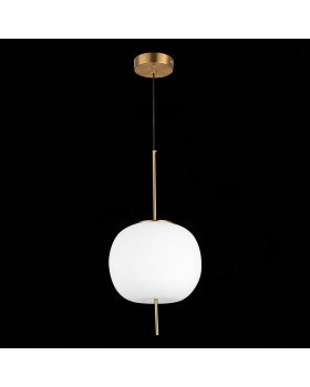 SL1621.213.01 Подвес ST-Luce Золотистый/Белый LED 1*25W 3000K LACUS-foto5