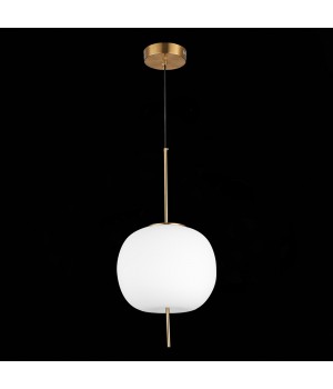 SL1621.213.01 Подвес ST-Luce Золотистый/Белый LED 1*25W 3000K LACUS-foto5