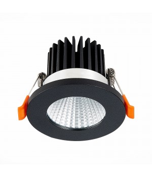 ST704.438.10 Св-к встр. Черный LED 1*10W 3000K 900Lm Ra>90 38° IP20 D80xH60 170-240V ST704-foto3